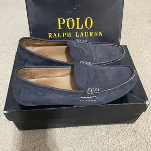 Men Polo Shoes. Wes- So-Drv NWT Navy Tumbled Nubuck